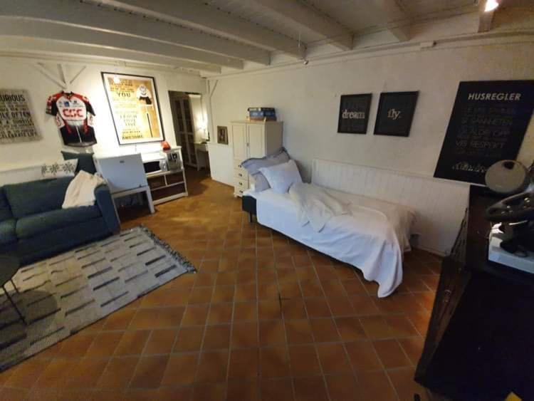 Koselig Rom Med Stue I Bodo Sentrum Bagian luar foto